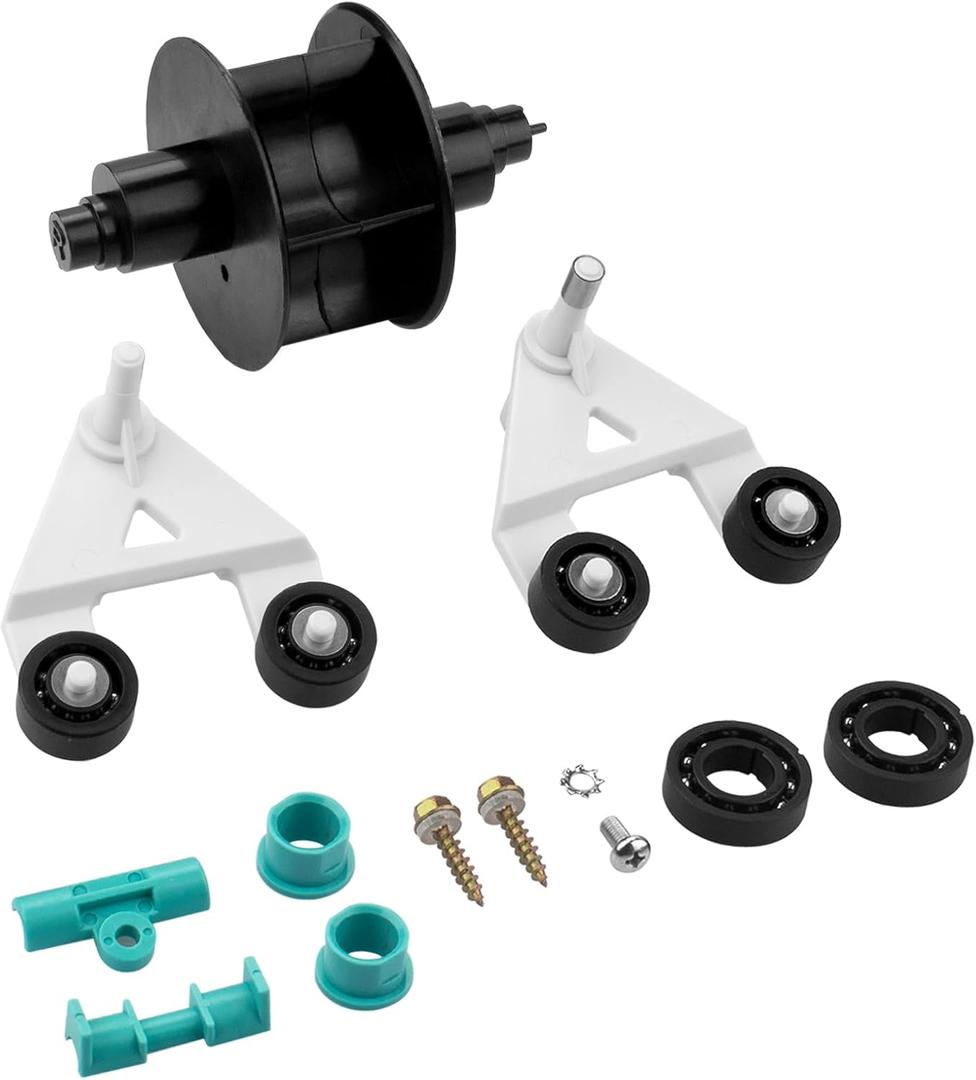 AXV621DAT Universal Pool Vac A-Frame Turbine Rebuild Kit for Hayward Aquabug Navigator Ultra Pro Wanda The Whale Diver Dave Poolvac XL Pool Vac Classic Kit, Replaces# AXV036BP, AXV601CAT, AXV601DAT
