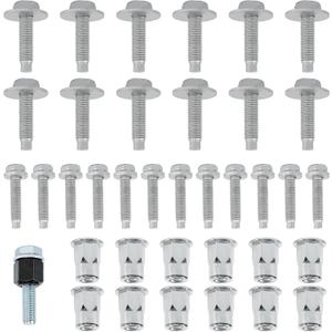 Sidestep Hardware Mounting Kit for 2013-2019 Dodge RAM 1500 2500 3500 | 2014-2019 RAM 4500 5500 Tubular Side Step Running Board Mounting Hardware 68193128AB