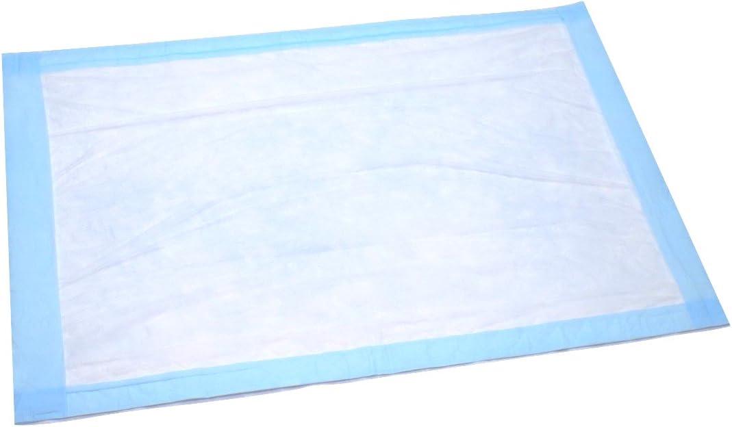 Hospital Liner Pads 25 Count (Size 23 x 36 Inch) - Disposable Underpad - Bed and Chair Incontinence Protector Pad for Adult, Child, or Pets - Absorbent Waterproof Chux by BrightCare