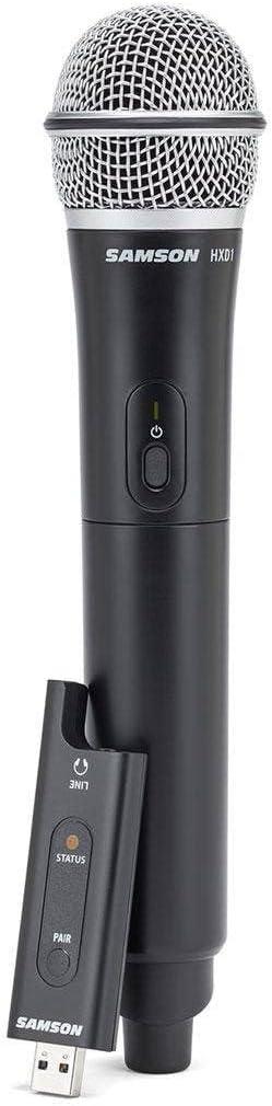 SAMSON Stage XPD2 Handheld USB Digital Wireless Q6 Microphone Mic+Clip