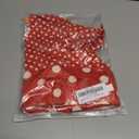 Mxiqqpltky Polka Dot Foldover Shorts for Women Low Waist Bodycon Mini Shorts Y2k Striped Fold Over Pajama Bottoms Loungewear (Large, Red White)