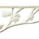 Montague Metal Products Bird Nest Decorative Plant Hanger, White Finish