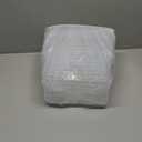 EOENVIVS Plastic Storage Bins with Lids 6 Pack Storage Organizer, 7 Quart Stackable Storage Bins with Buckle Lids and Handle easy for Home Office Pantry Organization, Clear (Black)