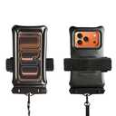 PSHYX Floating Waterproof Phone Pouch,Dry Bag for Phone,Universal Waterproof Phone Case for iPhone 17 16 15 14 13 12 11 Pro Max, Essentials for Beach, Diving, Water-Sports -2packs (Black)