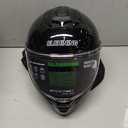 SLSHINING moto helmet, size medium, black