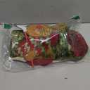 ETERAMUS 21 inch Plaid Christmas Stockings Deer, Bear, Animal One Piece, Felt Large Plush 3D Reindeer Snowman Design Hanging Stocking for Girls Boys Xmas Tree Mantel Party Decor (Green)