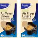 Reynolds Kitchens Air Fryer Liners, 50 Count (Pack of 2)