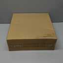 Goodluck 12 Inch Charger Plates, 50 Pack Clear Charger Plates with Gold Trim, Plastic Charger Plate Bulk for Dinner, Wedding, Party, Event Decoration, Clear&Gold