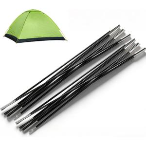 Tent Replacement Pole, 3.96m Camping Tent Poles Replacement for 3-4 People Fiberglass Bars Outdoor Support Rods Awning Frames Kit for Hiking Outdoor Activity