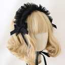 Lolita Accessories Lace Lolita Headband Hair Accessories Maid Headdress for Cosplay Party