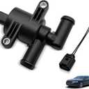 4H0121671D Heater Control Solenoid Valve and Plug Kit with Connector Fit for Volkswagen Golf Atlas Jetta Tiguan GTI for Audi A3 A4 A5 A6 A7 A8 Q3 Q5 Q7 Q8 S3 S6 S7 S8 RS7 TT HVAC 4H0121671B