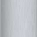 ARCTIC CHEF Mini Refrigerator, Compact Freezer Compartment, Adjustable Thermostat Control, Reversible Door, Ideal Fridge for Dorm, Office, Apartment, Platinum Stainless, 3.2 Cubic Feet