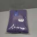 Women's Quilted Puffy Vest Lightweight Fleece Lined Zip Up Sleeveless Jacket Warm Winter Gilet (XX-Large, Purple)