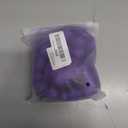 26 inch Long Purple Braid Ponytail Pre Stretched Purple Hair Extensions for Braids Easy Clip in Ponytail for Cosplay Halloween Costume