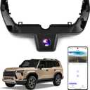 4K Dash Cam fit for Lexus GX550 Premium Luxury Overtrail 2024 2025 (3rd Gen/J250), OEM Look, UHD 2160P Video, Free APP&WiFi, Plug&Play, Loop Recording, G-Sensor, Parking Monitor, 128GB Card