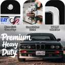 Premium Clear License Plate Covers & Chrome Frames with Screw Caps, Street Legal Universal Fit, Heavy Duty Rattle-Free & Rust-Free Zinc Chrome Frames & Clear License Plate Covers for Women & Men