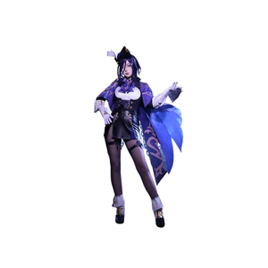 KIRA KIRA Clorinde Cosplay Costumes Doki R Game Genshin Impact Fontaine Clorinde Cosplay Costume Outfit for Halloween XXL