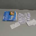 Ear Piercing Kit, Disposable Piercing Gun Preloaded with Different Style Studs, at Home Self Piercer Kit (4 golden 4 silvery, peas)