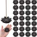 SHENLIU 30 Pieces Incense Holder Lotus Sticks, 2.13inch Incense Burner Cone Burner for Home Fragrance Yoga Sauna SPA Bedroom