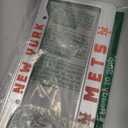 2 Packs License Plate Frames for Mets, Silver License Plate Covers, Universal Aluminum Tag Frame Holder for Front and Rear Car Tags (BlackLE)