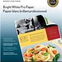 Epson Bright White Pro Paper - S041586-4, 8.5" x 11" (500 sheets)