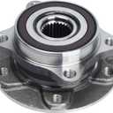 PAROD 513348 Wheel Hub and Bearing Assembly Compatible with 2015-2016 Chrysler 200, 2013-2016 Dodge Dart