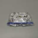 Minetom 12 Pack Fairy Lights Battery Operated String Lights, 8 Modes & Timer, 7ft 20LED Waterproof Silver Wire Twinkle Lights, Firefly Starry Moon Lights for Mason Jars DIY Christmas Wedding Party (Warm White)