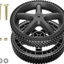 308451053 Pressure Washer Cart Replacement Wheel 308451067Compatible with RyobiHomeliteBlackMax Pressure Washer (12 x 1.75 1/2 Hub) -2 pack