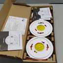 Kidde Hardwired Smoke Detector for Home, 10-Year Battery Backup, Interconnectable, LED Notification, 3-Pack, EXP Date 10/31/2035