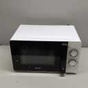 Commercial CHEF Small Microwave 0.7 Cu. Ft. Countertop Microwave with Mechanical Control, White Microwave with 6 Power Levels, Outstanding Portable Microwave with Convenient Pull Handle