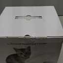 Auto Wet Food Automatic Cat Feeder, 6 Meal Timed Easy to Use Black Cat Wet Food Dispenser with App Control for Home Pets Use (White