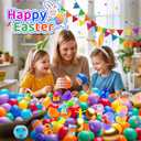 225Pack Prefilled Easter Eggs with Toys Inside for Easter Egg Hunting Basket Stuffers, Surprise Plastic Eggs Filled with Bulk Toys, Easter Party Supplies Gifts Classroom Prize for Kids