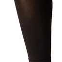 Hanes Script Footless Tights with X-Temp Technology, Same to Waist, Black (Medium)