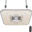 VIVOSUN AeroLight A150SE 150W LED Grow Light with Fan & Smart Control