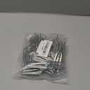 60 pcs Curtain Pleat Hooks, W Shape Pinch Pleat Hooks Clips, Stainless Curtain Drapery Hooks Pins