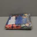 GarveeHome 5x7 Area Rug for Living Room, Floral Washable Rugs Low Pile, Soft Non Slip Vintage Carpet for Bedroom, Kitchen, Dining Room, Office, Black