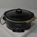 Crock-Pot 4-Quart Manual Slow Cooker, Black