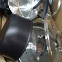 T-Fal Ultimate Hard Anodized Nonstick Cookware Set 17 Piece, Nonstick Pots and Pans Set with Fry Pan, Saucepans, Saute-Pan, Griddle, Dishwasher Safe, Black