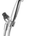 Delta Faucet 5-Setting Handheld Shower Head, Chrome Shower Head with Hose, Showerheads & Handheld Showers, Handheld Shower Heads, Detachable Shower Head, Hand Shower 1.75 GPM, Chrome 75511