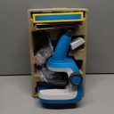 NATIONAL GEOGRAPHIC Microscope for Kids - Science Kit with an Easy-to-Use Kids Microscope, Up to 400x Zoom, Blank and Prepared Slides, Rock & Mineral Specimens, STEM Project Toy