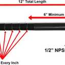 Midwest Hearth Floor Plate Extension for Gas Key Valve