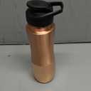 2activelife Copper Water Bottle with Sipper Lid – 30.4 Oz (900 mL) 100% Pure Solid Copper Bottle for Drinking Water – Unlined Ayurvedic Tamra Jal Bottle for Daily Hydration, Immunity & Wellness