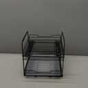 Philosun Spice Rack Organizer for Kitchen, Pull Out Spice Racks for Inside Cabinets, 2 Tier Spice Shelf Organization for Cabinet Seasoning, No Drilling Install for Home Kitchen Space Saving, 1 Pack