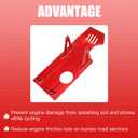 GREHUA Pit Bike Skid Plate Compatible With CRF50 CRF70 XR50 Coolster QG50 QG210 RFZ110 RFZ125 TaoTao DB10 DB14 DB17 SSR SSR110 SSR125 Lifan 50cc 70cc 90cc 110cc 125cc 140cc Aluminum Dirtbike Parts Red