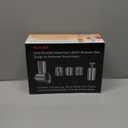 Large Stainless Steel Slicer Shredder Attachment for KitchenAid Mixers, Dishwasher Safe Salad Maker, Cheese Grater Accessories with 3 Blades & 1 Knob Thumb Screw