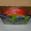 KETIEE Flex Tracks 16Ft for Kids: Flexible Race Car Ramp Track with 4 Small Racecars and 8 Suction Cups Compatible with Diecast 1/64th Cars, Rolls Up Portable Racetrack for Ages 3 & Up (Red)