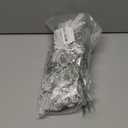 20PCS Frosted Artificial Pine Needles Branches 10.6 Inches Christmas Fake Snowy Pine Picks Twigs Winter Sprays Greenery Stems for Christmas Tree DIY Garlands Wreaths Crafts Home Holiday Decorations (White)