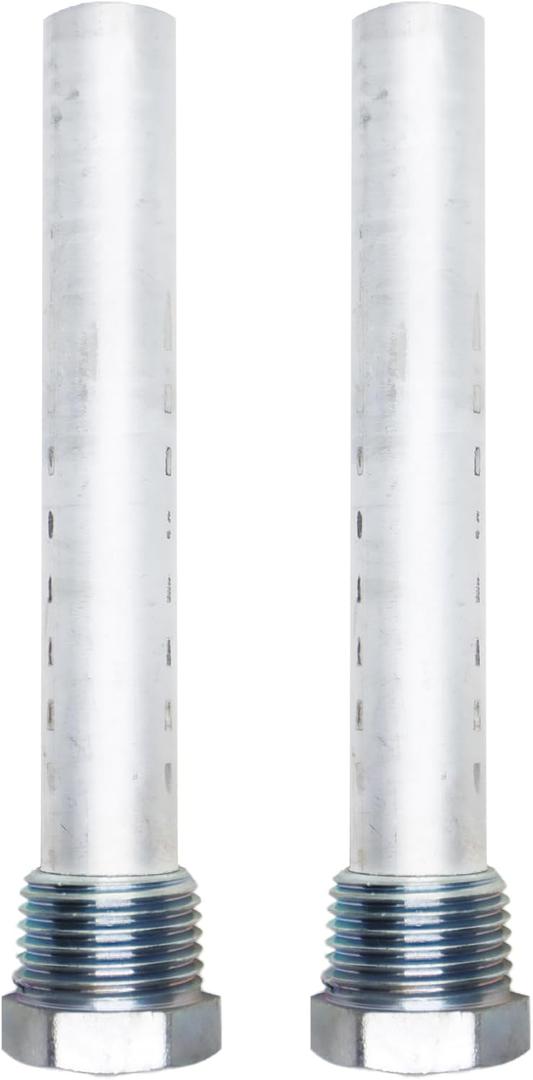 Maximum Durability RV Water Heater Anode Rod - 4.5" x 1/2"NPT Anode Rod for RV Water Heater, 2 Pack, Rust-Resistant Hex Head