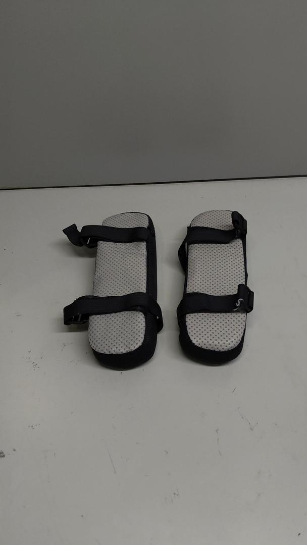 Set of 2 Soft Office Chair Arm Covers Memory Foam, Elbow Support Wheelchair Armrest Pads, Chair Arm Rest Pads Cushions for Computer Gaming Desk Chairs Forearms Pressure Relief, Black