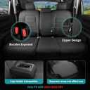 Custom Seat Covers for Honda CRV Faux Leather 2023-2026 Black